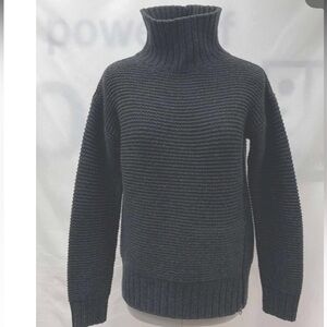 LULULEMON Karma Kurmasana Merino Wool Sweater, in Heathered Black, Side Zip
